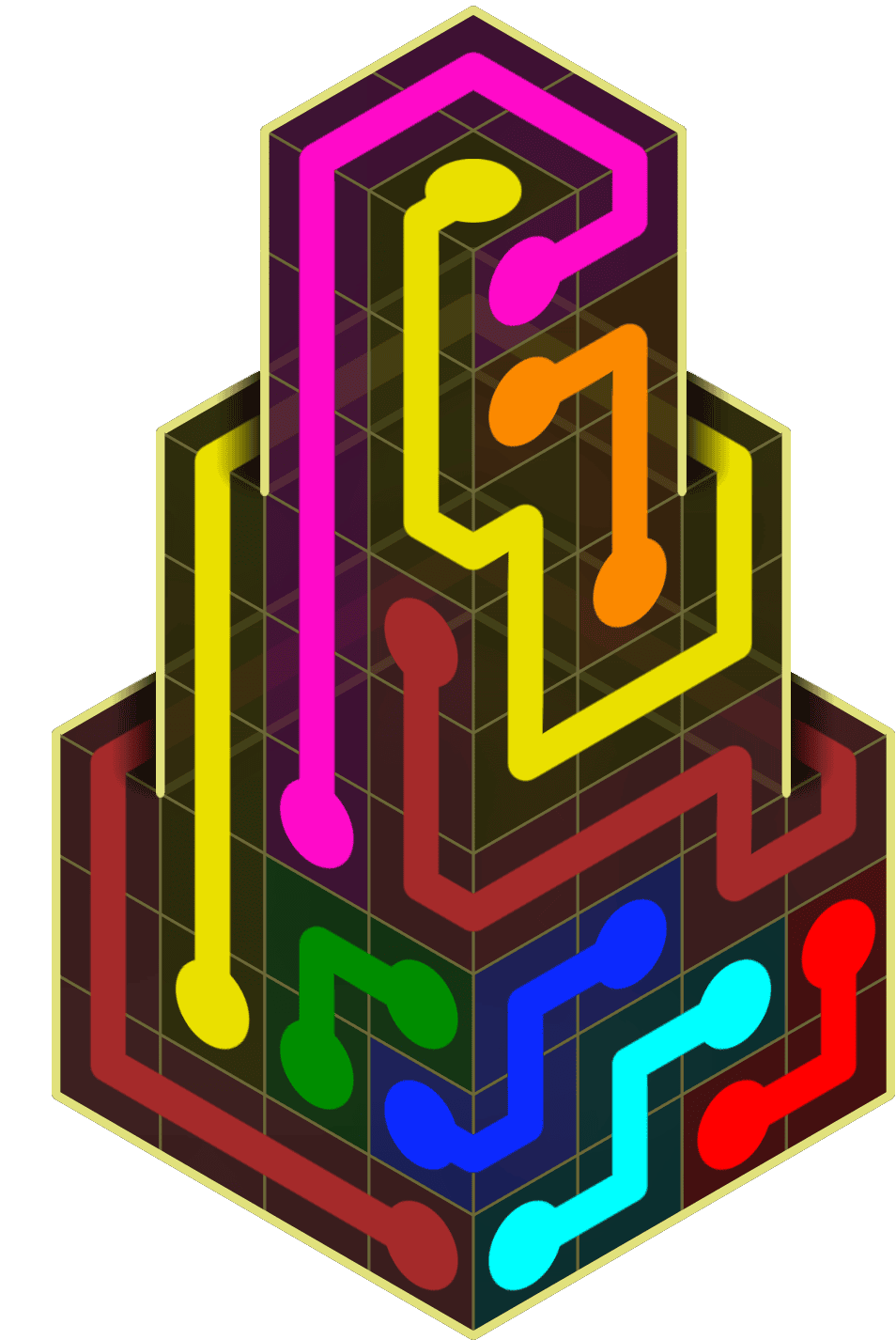 Flow Free Warps 2113 Solution