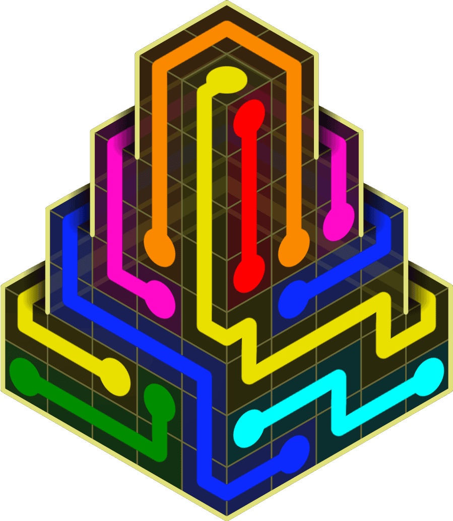 Flow Free Warps 2131 Solution