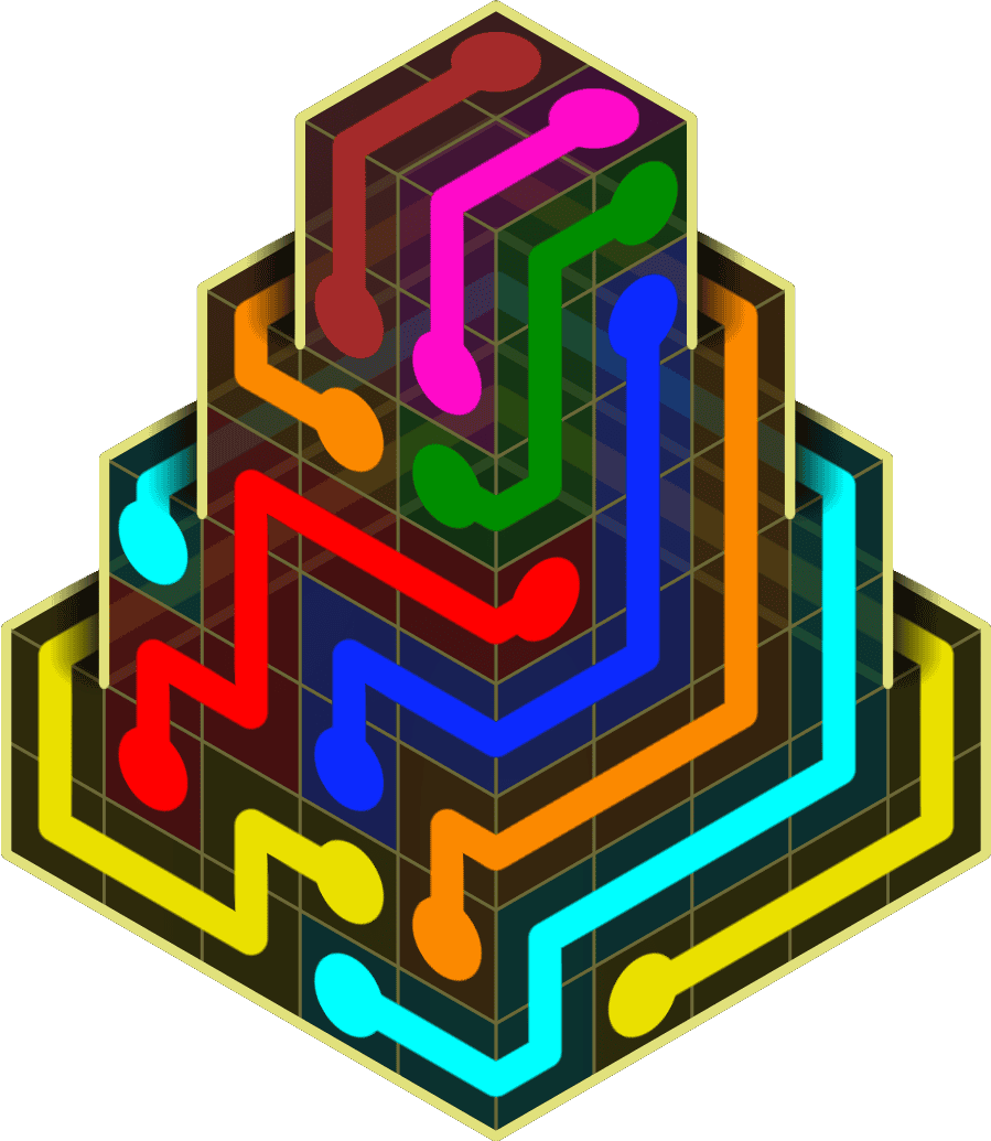 Flow Free Warps 2135 Solution