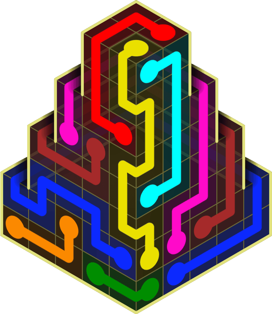 Flow Free Warps 2138 Solution