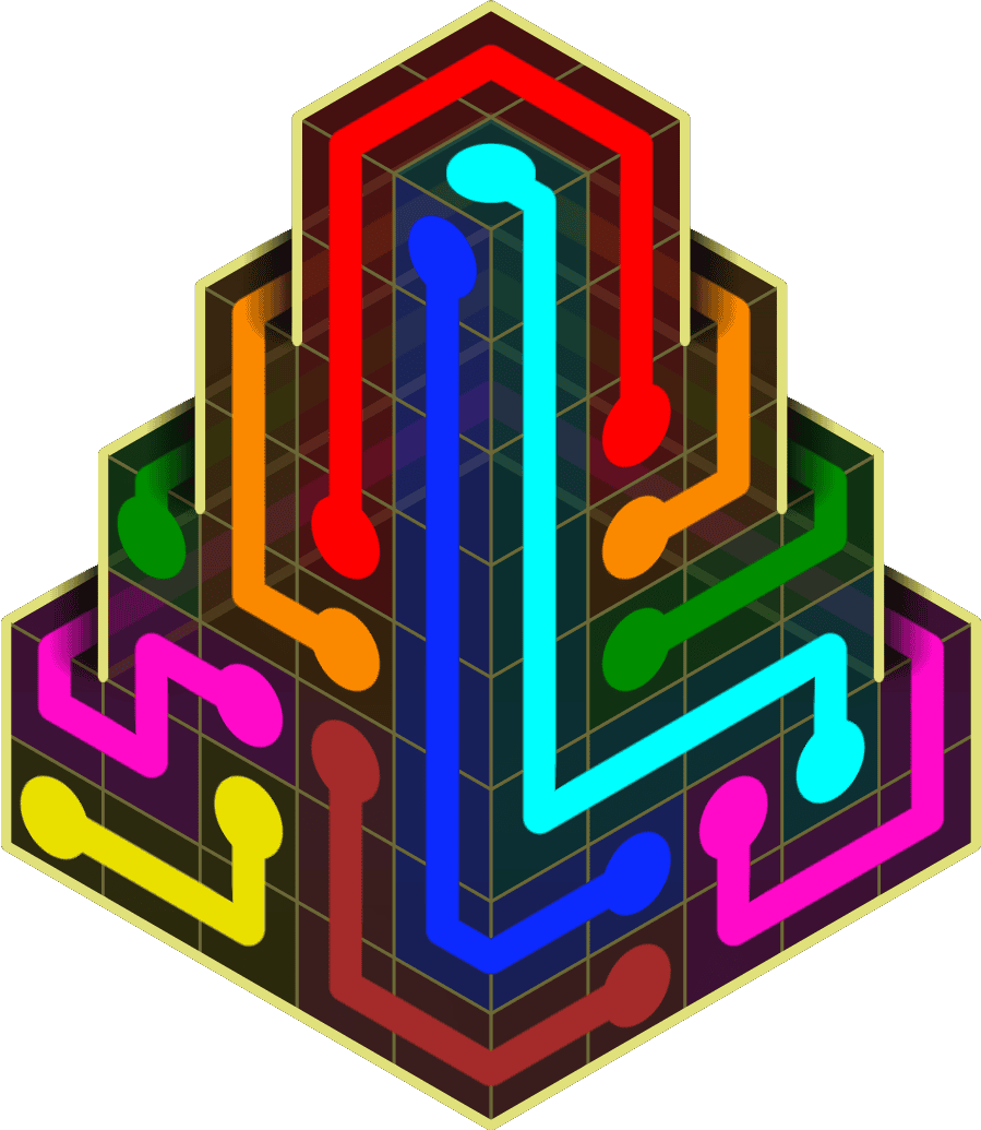 Flow Free Warps 2146 Solution