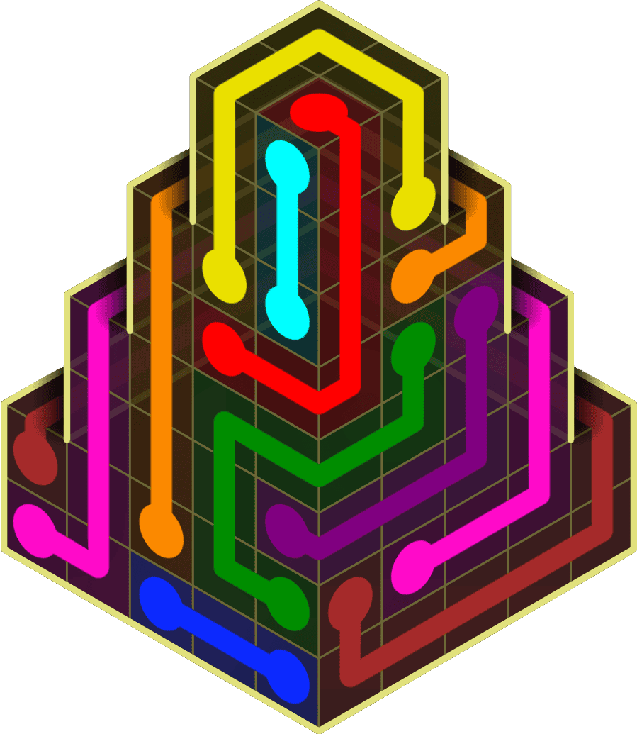 Flow Free Warps 2148 Solution