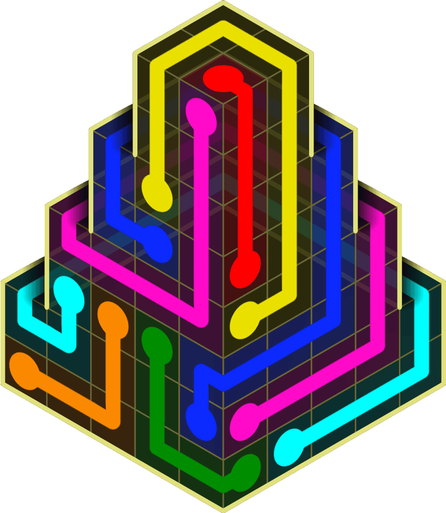 Flow Free Warps 2160 Solution