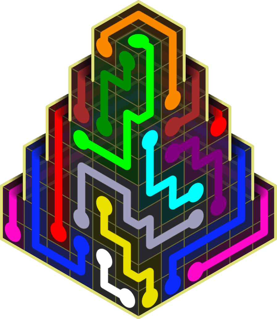 Flow Free Warps 2201 Solution