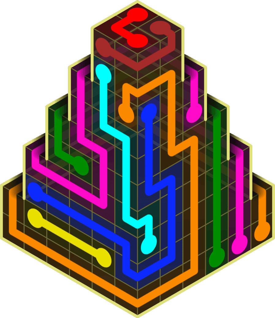 Flow Free Warps 2212 Solution