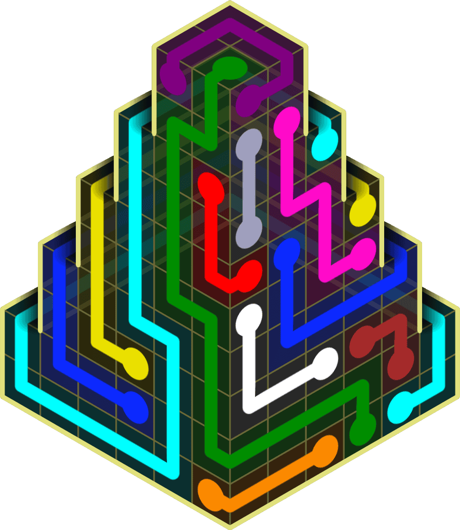 Flow Free Warps 2194 Solution