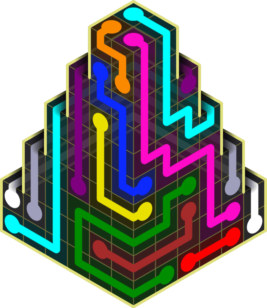 Flow Free Warps 2196 Solution