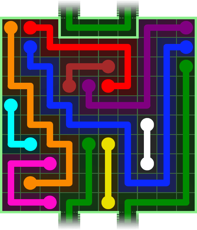 Flow Free Warps 3101 Solution