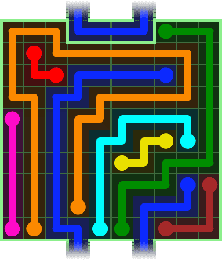 Flow Free Warps 3113 Solution