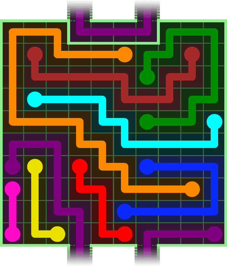 Flow Free Warps 3119 Solution