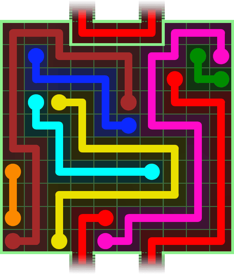 Flow Free Warps 3091 Solution