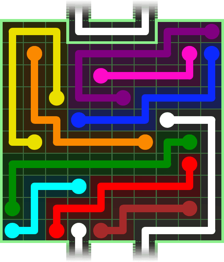 Flow Free Warps 3092 Solution