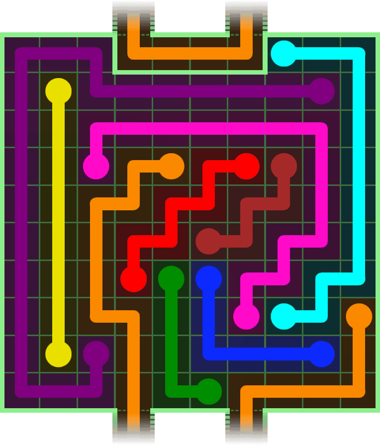 Flow Free Warps 3093 Solution