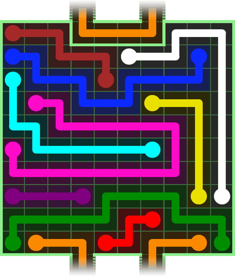 Flow Free Warps 3094 Solution