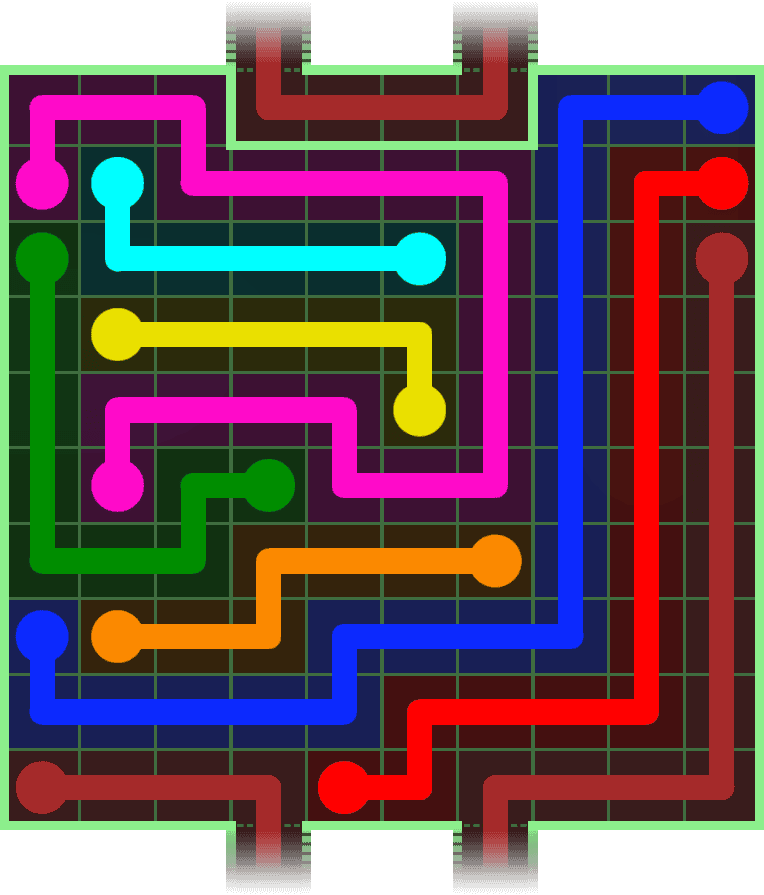 Flow Free Warps 3098 Solution