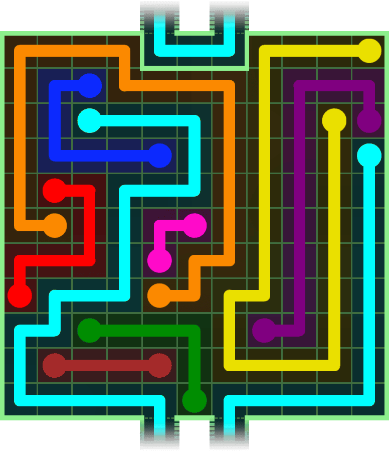 Flow Free Warps 3128 Solution