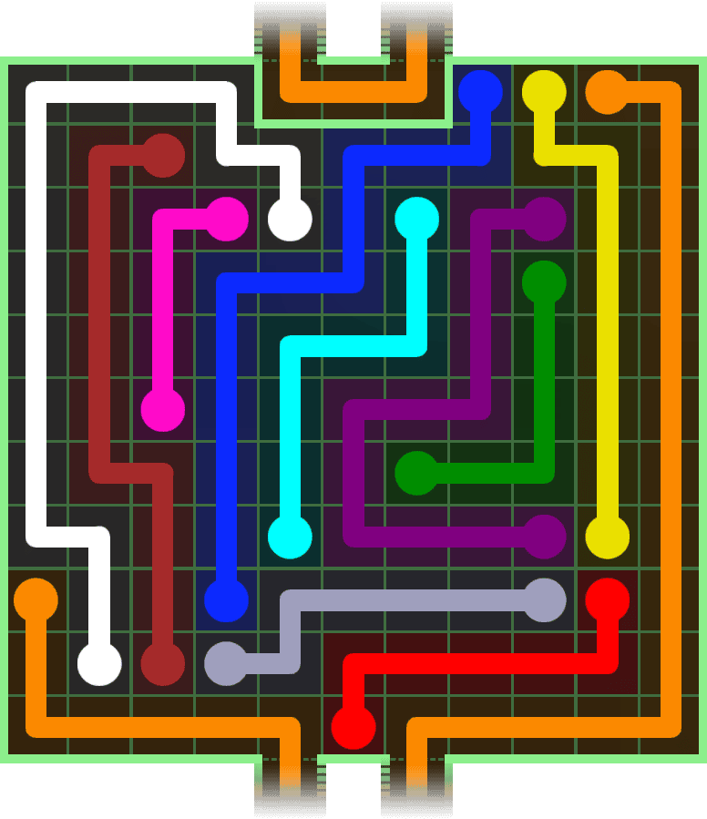 Flow Free Warps 3131 Solution