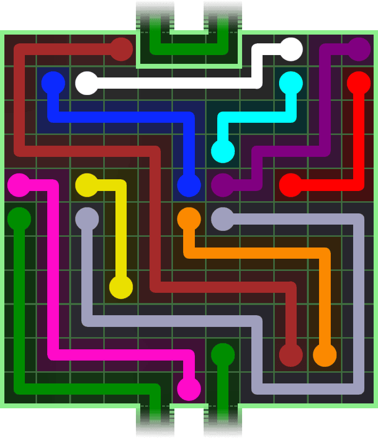 Flow Free Warps 3132 Solution