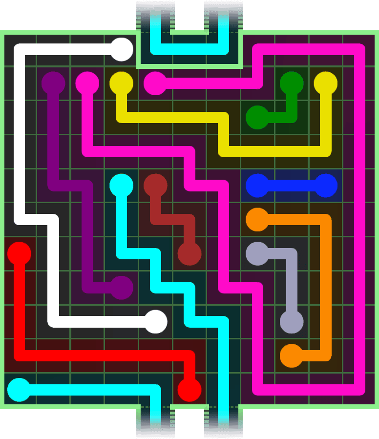 Flow Free Warps 3135 Solution