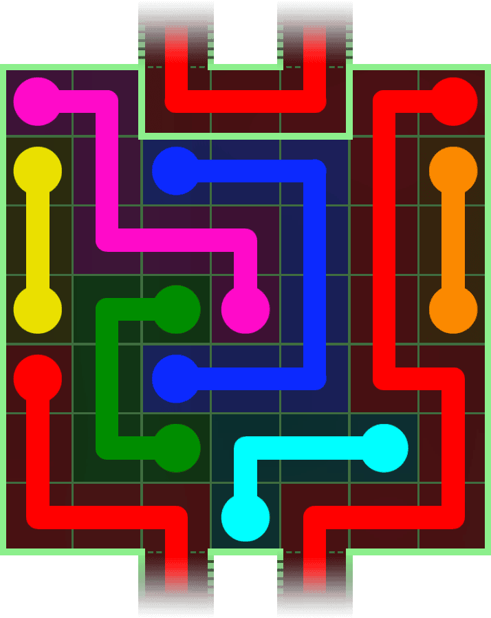 Flow Free Warps 3001 Solution