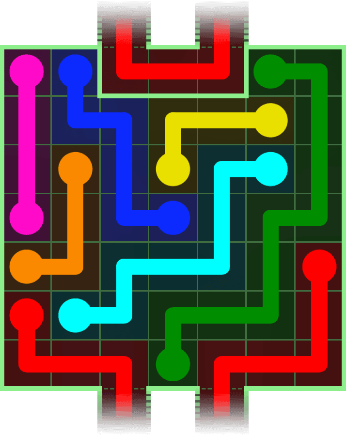 Flow Free Warps 3014 Solution