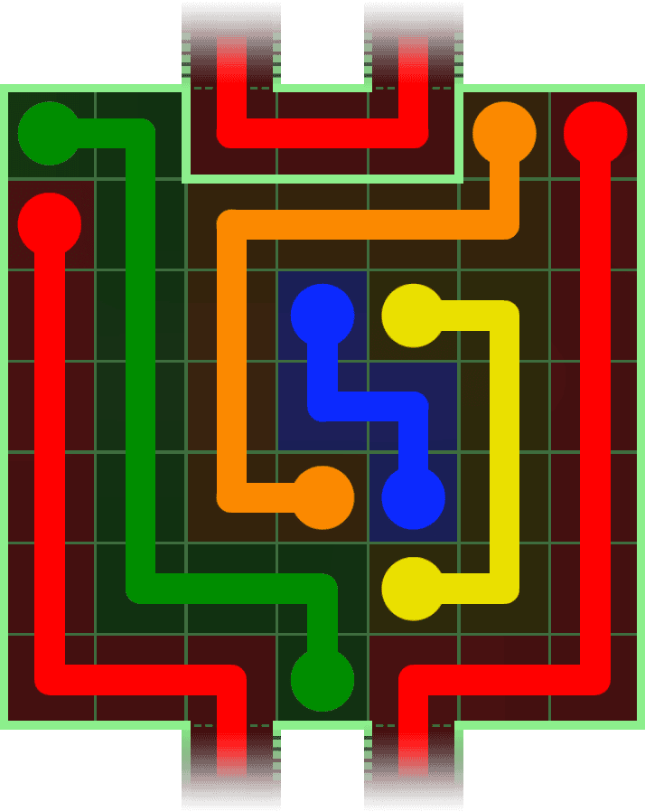 Flow Free Warps 3016 Solution