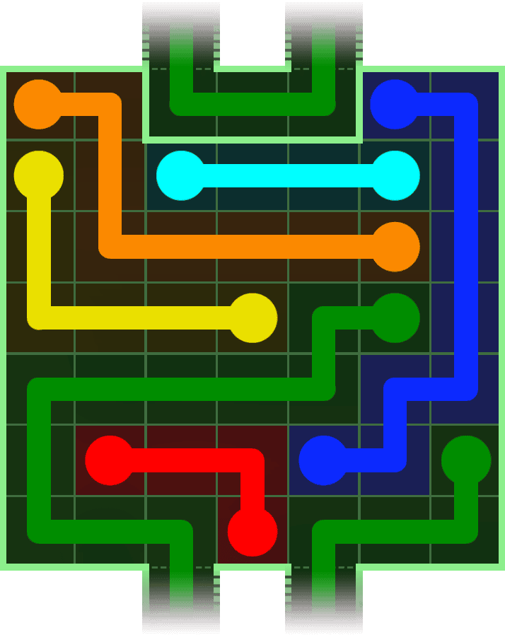 Flow Free Warps 3019 Solution