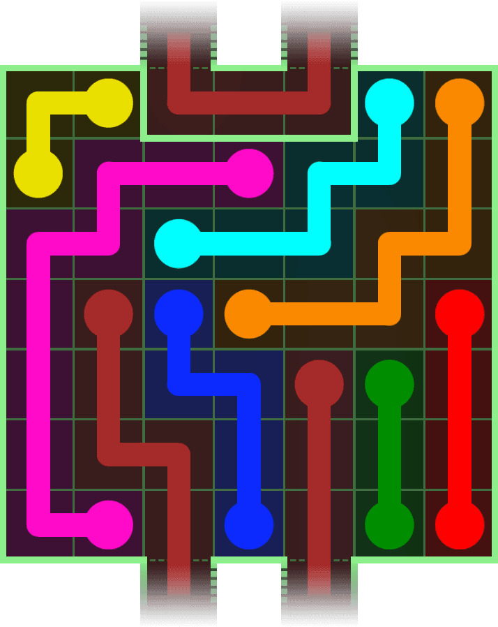 Flow Free Warps 3022 Solution