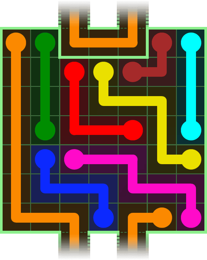 Flow Free Warps 3006 Solution