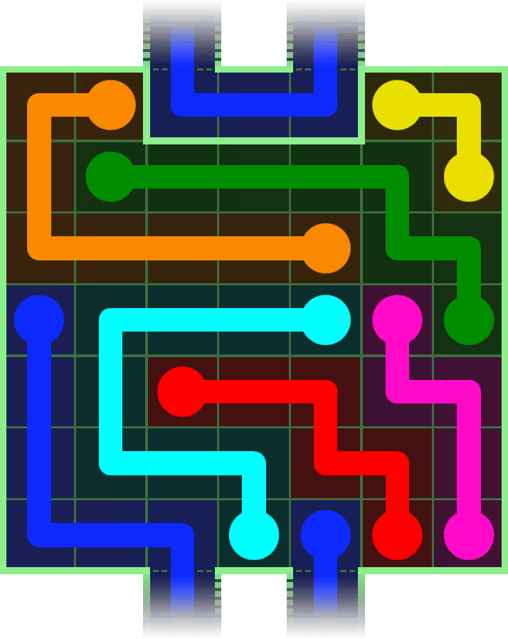 Flow Free Warps 3008 Solution