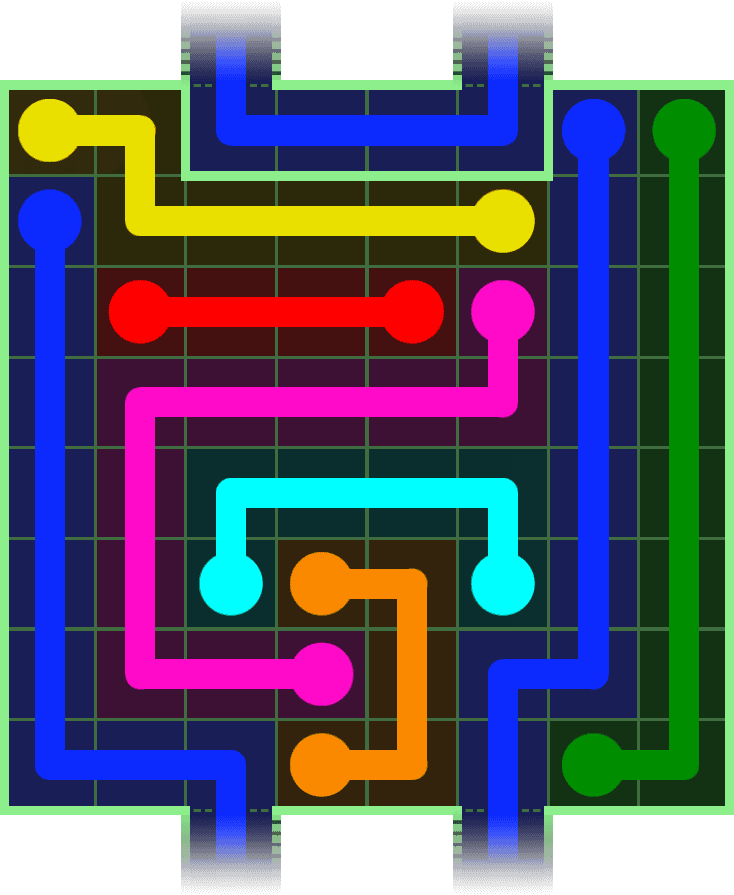 Flow Free Warps 3031 Solution