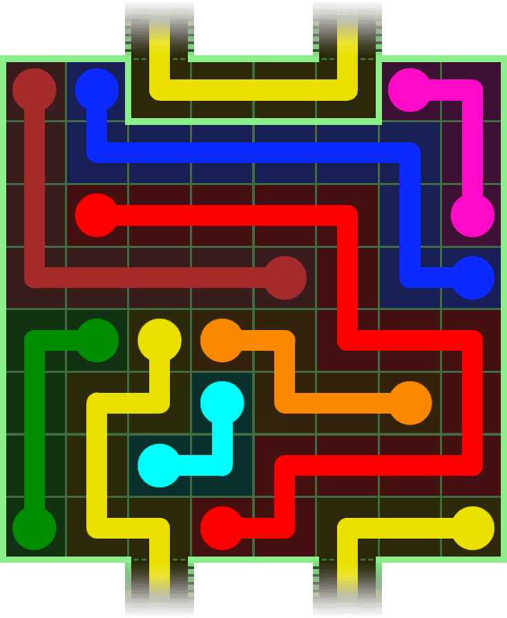 Flow Free Warps 3037 Solution