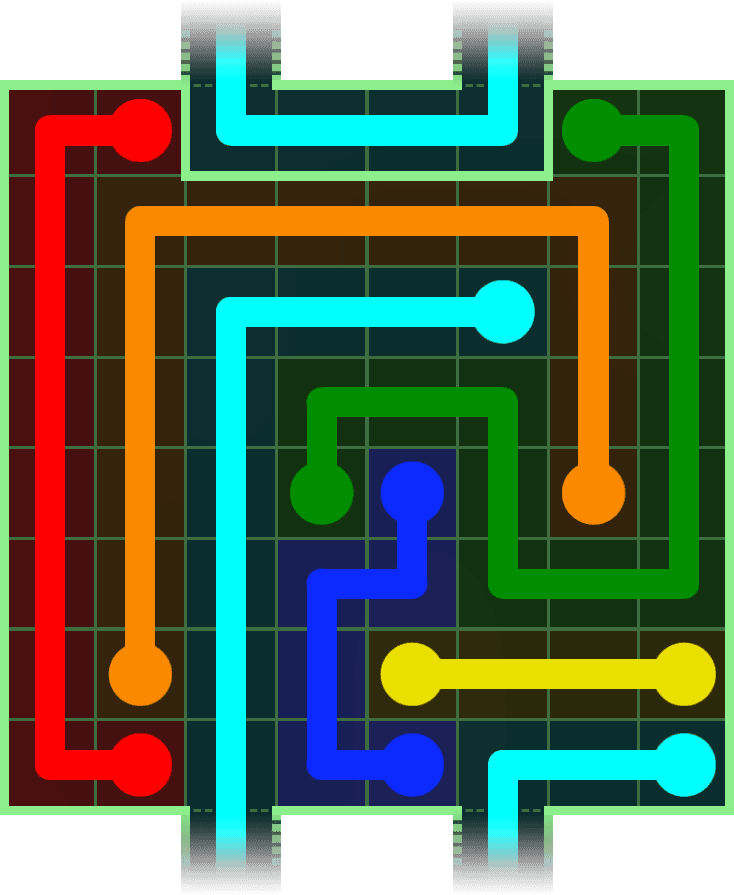 Flow Free Warps 3046 Solution