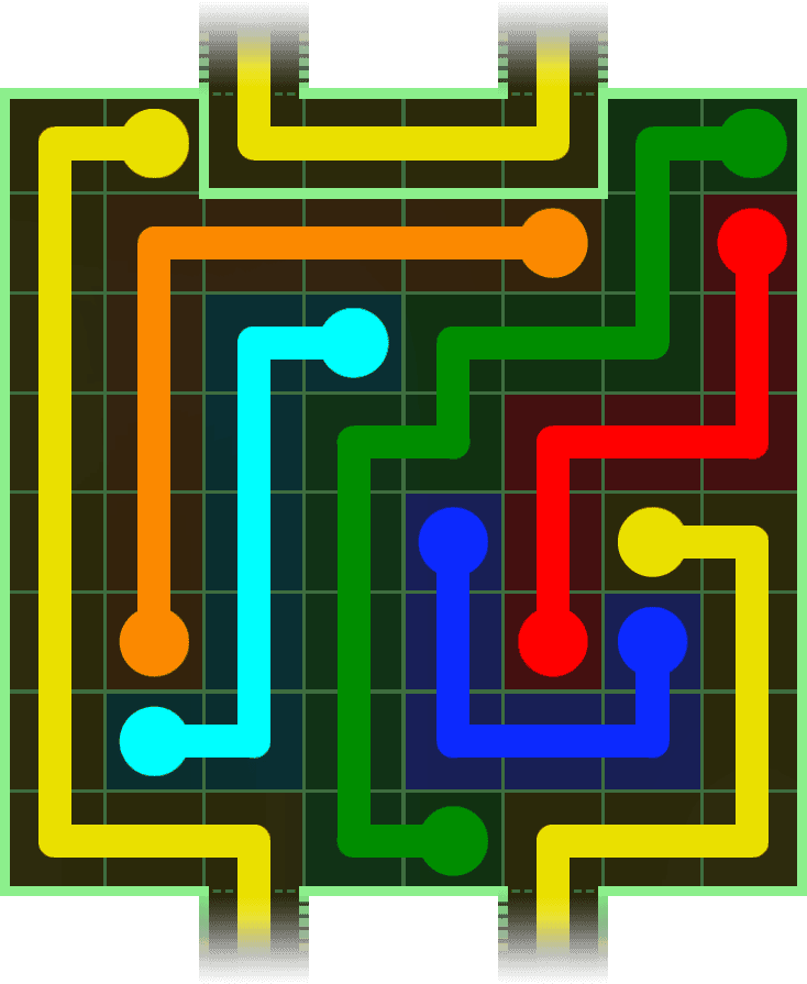 Flow Free Warps 3052 Solution