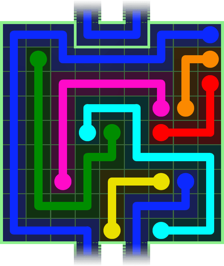 Flow Free Warps 3062 Solution