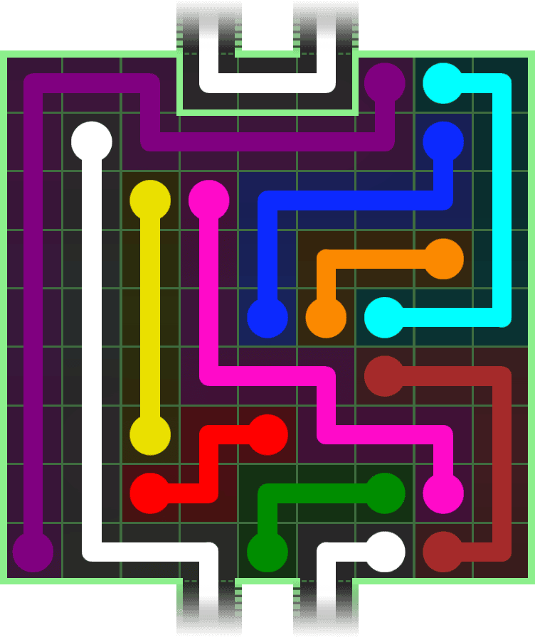 Flow Free Warps 3064 Solution