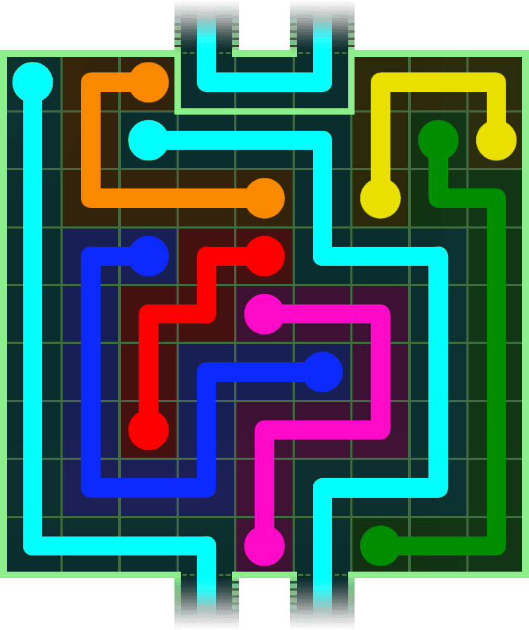 Flow Free Warps 3067 Solution