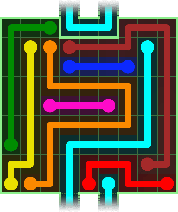 Flow Free Warps 3079 Solution