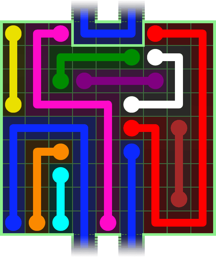 Flow Free Warps 3081 Solution