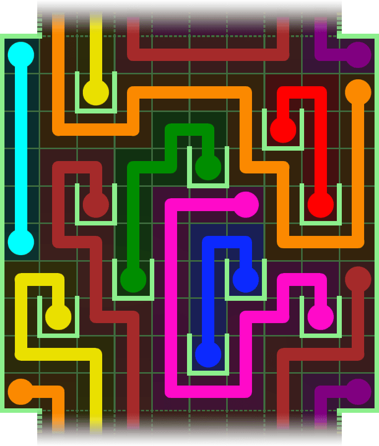 Flow Free Warps 2971 Solution