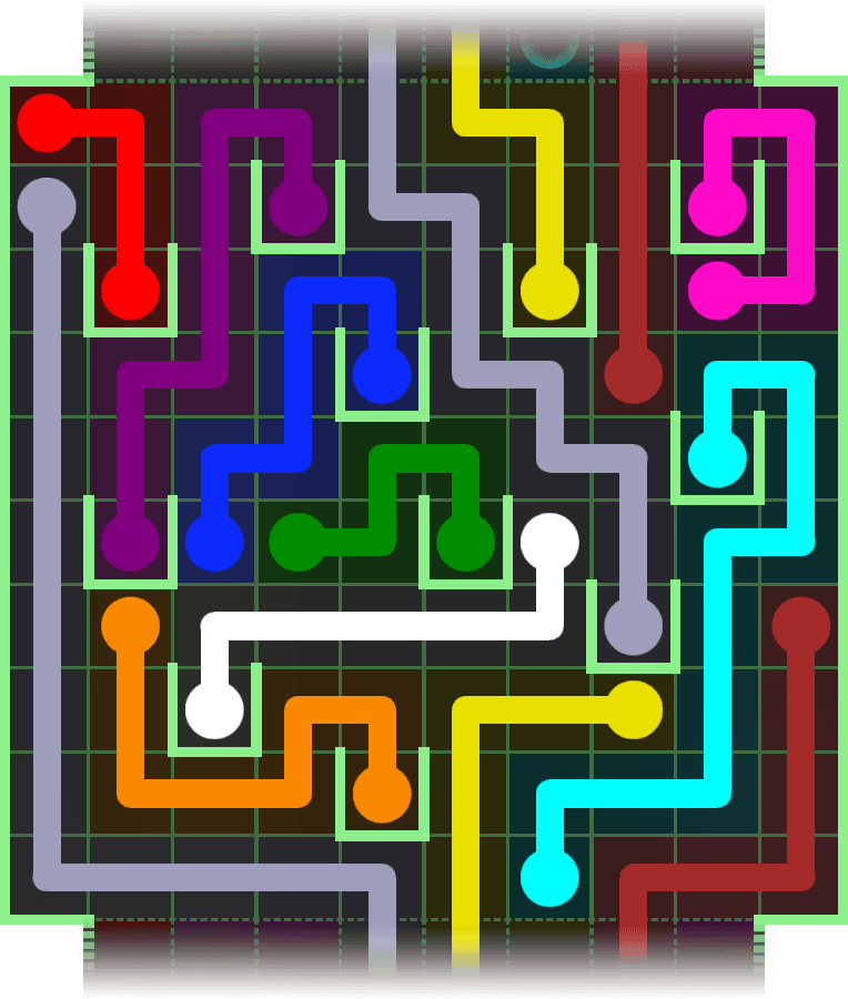 Flow Free Warps 2979 Solution