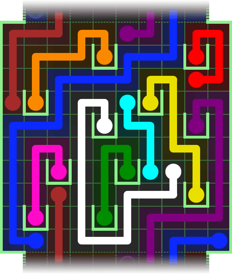 Flow Free Warps 2982 Solution