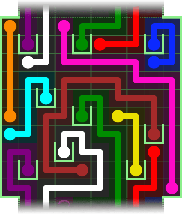 Flow Free Warps 2991 Solution