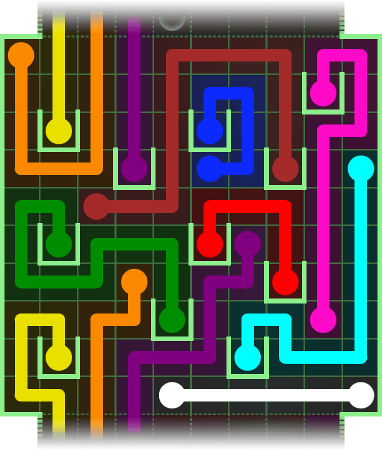 Flow Free Warps 2998 Solution