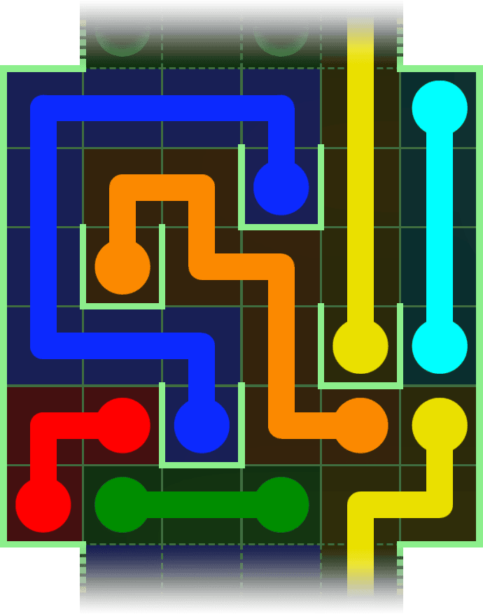 Flow Free Warps 2862 Solution