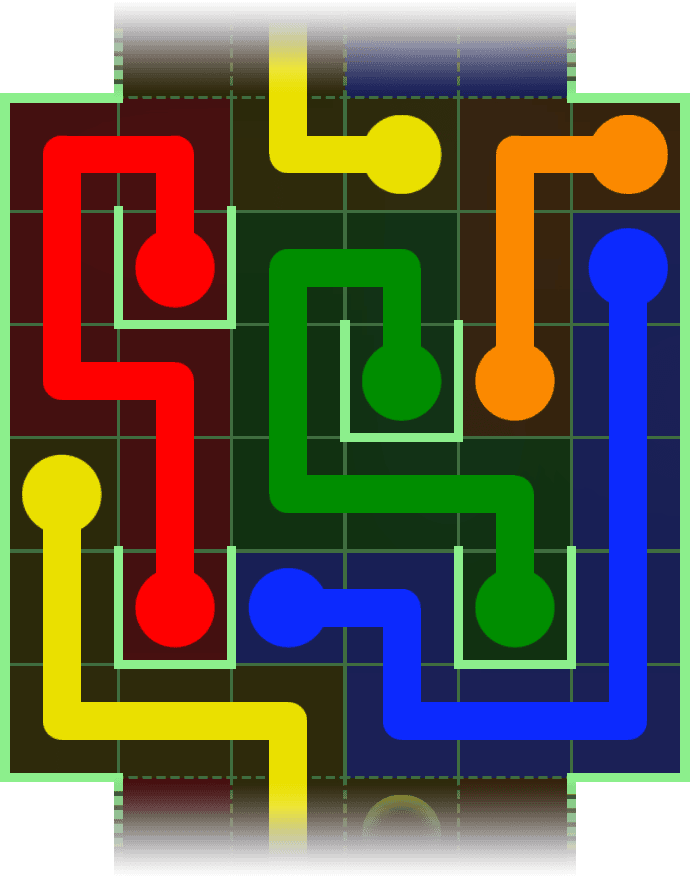 Flow Free Warps 2874 Solution