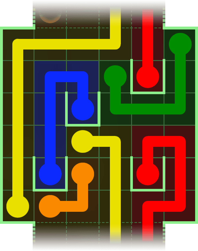 Flow Free Warps 2879 Solution