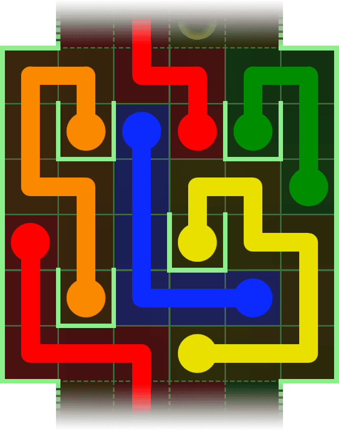 Flow Free Warps 2854 Solution