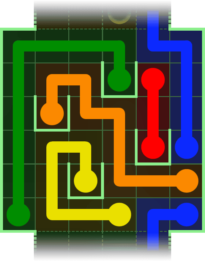 Flow Free Warps 2858 Solution