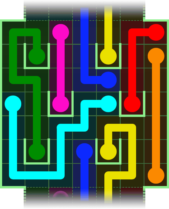 Flow Free Warps 2882 Solution